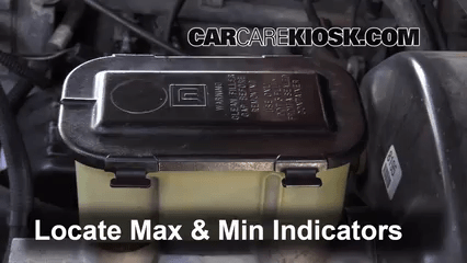 Add Brake Fluid: 1994-2001 Dodge Ram 1500 - 1997 Dodge Ram 1500 5.2L V8